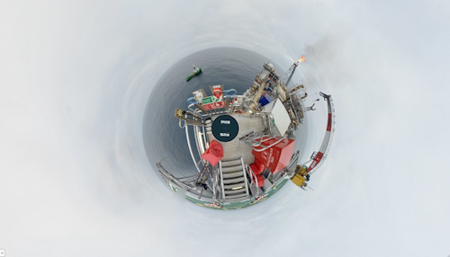 3D design model and partial digital survey of the Solan platform