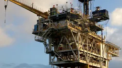 Cliff Head Alpha platform offshore Western Australia