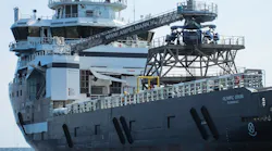 An E-type gangway system has been installed on the Olympic Orion vessel
