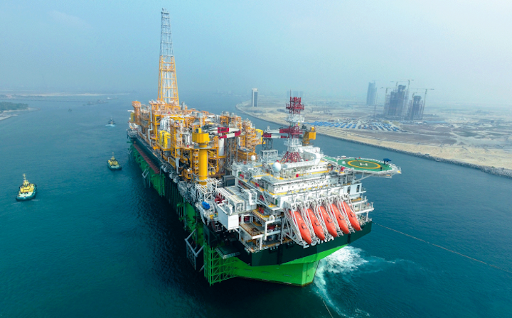 The FPSO Egina