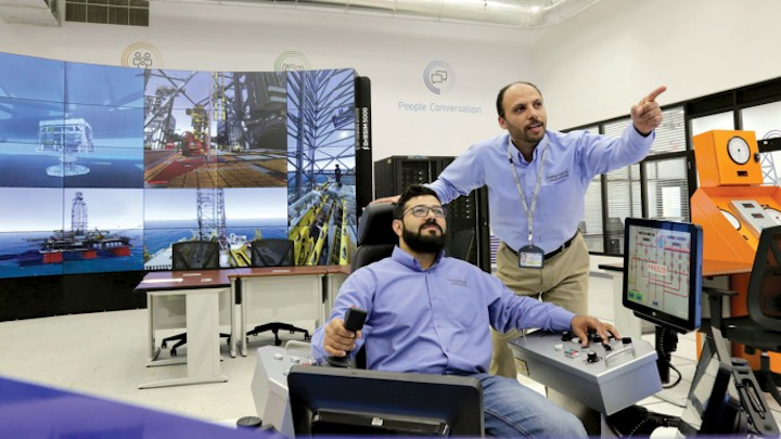 Saudi Aramco well control training center