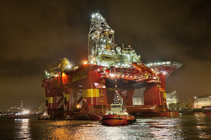 The Stena Don at Damen Verolme Rotterdam