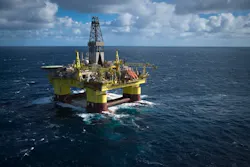 COSLPioneer semisubmersible drilling rig