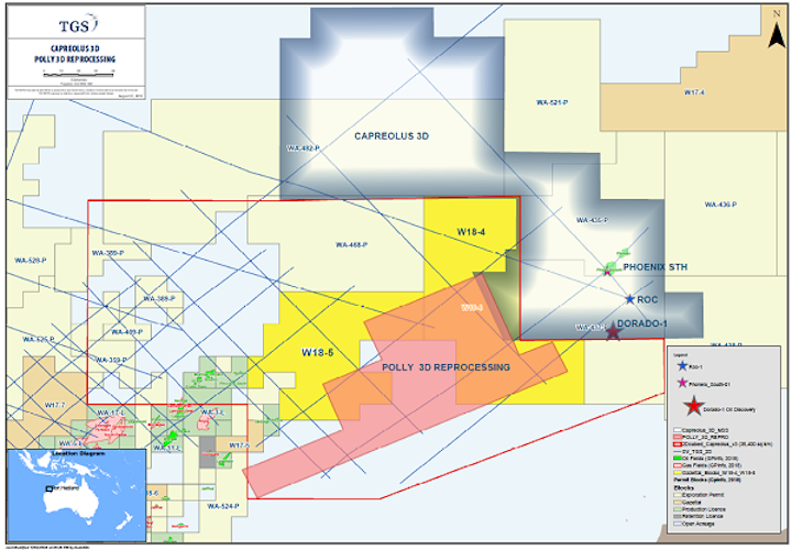 Capreolus 3D and Polly 3D reprocessing offshore northwest Australia