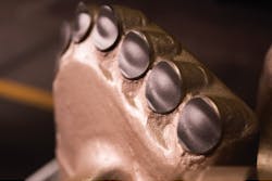 HyperBlade hyperbolic diamond element drill bit HyperBlade hyperbolic diamond element drill bit