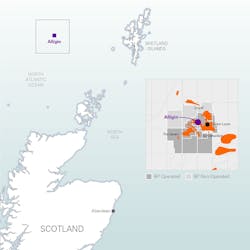 Alligin field development Alligin field development