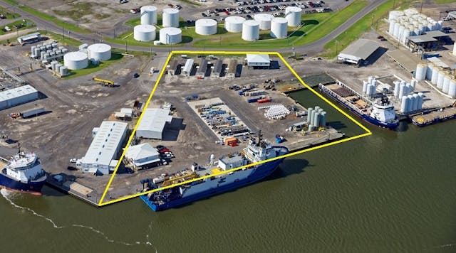 C-Innovation LLC&apos;s new dock facility in Port Fourchon, Louisiana