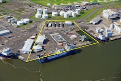 C-Innovation LLC&apos;s new dock facility in Port Fourchon, Louisiana