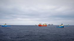Hookup of the FSO Ailsa at the Culzean field in the UK central North Sea