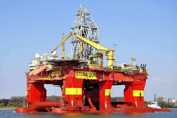 Stena Don semisubmersible drilling rig