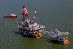 Vladimir Filanovsky field in the northern Caspian Sea Vladimir Filanovsky field in the northern Caspian Sea