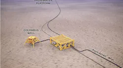 Columbus field development in the UK central North Sea
