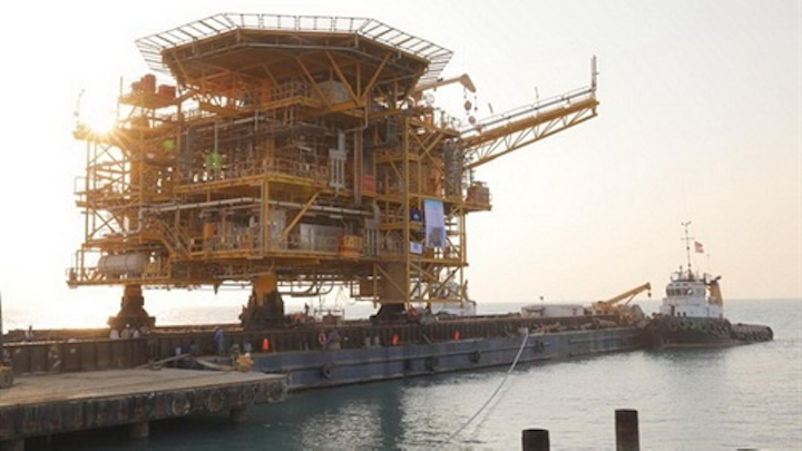 Forouzan platform 18F topsides