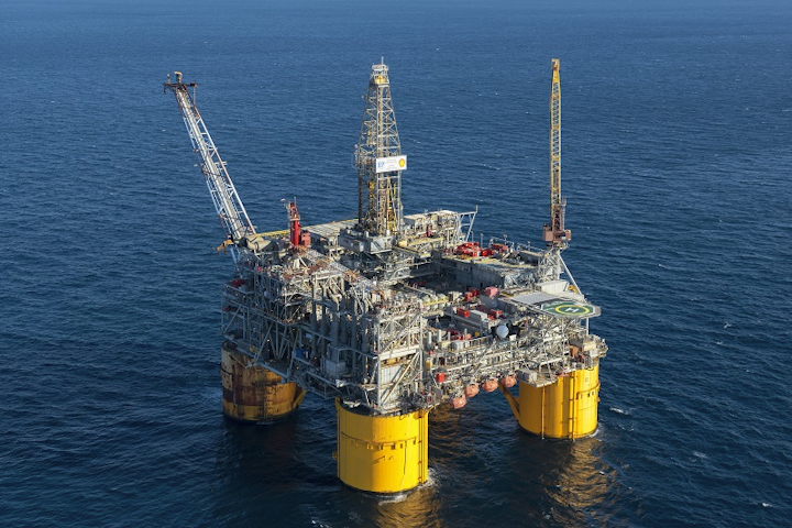 Ursa TLP in the deepwater Gulf of Mexico