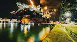 Saipem 7000 at Damen Verolme Rotterdam