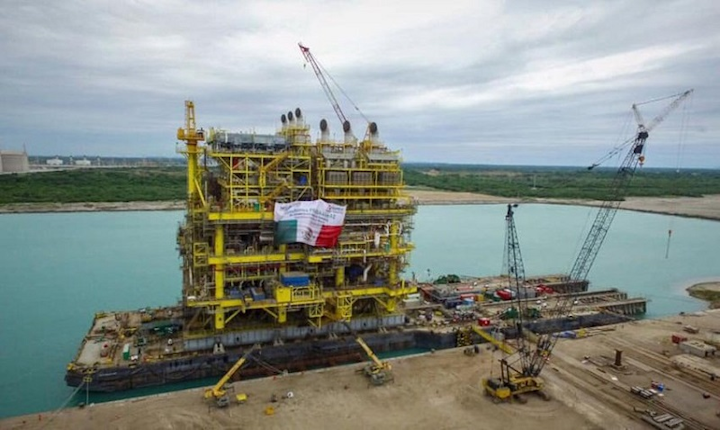 New Offshore Oil Platform Is Biggest Built In Mexico In 10 Years Offshore