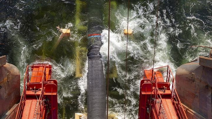 Nord Stream 2 pipelay