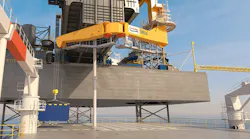 Chela, GustoMSC's multi-purpose offshore crane