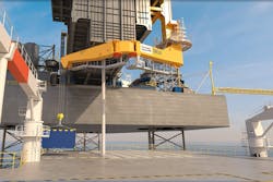 Chela, GustoMSC's multi-purpose offshore crane Chela, GustoMSC's multi-purpose offshore crane