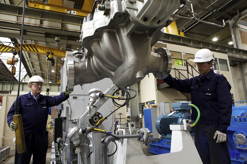 Sulzer delivers specialist maintenance services for rotating equipment