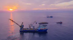 The McDermott-operated DLV 2000 pipelay vessel