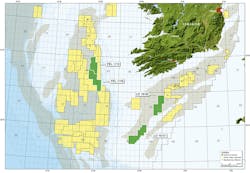 Porcupine basin offshore Ireland Porcupine basin offshore Ireland