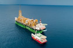 Egina FPSO offshore Nigeria Egina FPSO offshore Nigeria