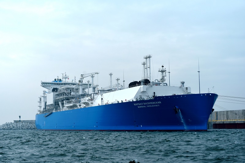 Marshal Vasilevskiy floating storage and regasification unit