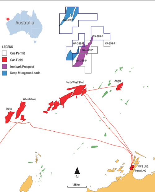 Cue Energy's operations offshore Western Australia
