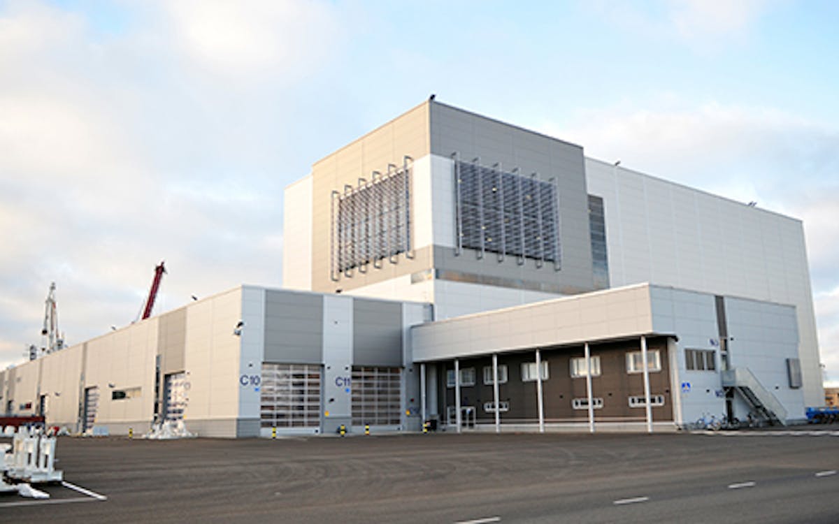 Rolls-Royce thruster manufacturing plant in Rauma, Finland