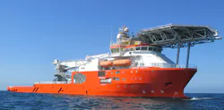 Solstad Offshore’s construction support vessel Normand Jarstein