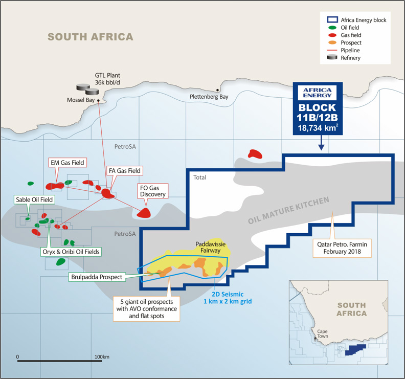 Block 11B/12B offshore South Africa