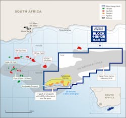 Block 11B/12B offshore South Africa Block 11B/12B offshore South Africa