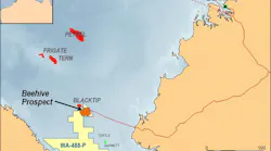 Beehive prospect offshore Australia