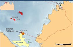 Beehive prospect offshore Australia Beehive prospect offshore Australia