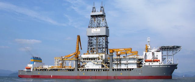 Ultra-deepwater drillship Dhirubhai Deepwater KG2