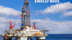 ENSCO 8503 semisubmersible drilling rig