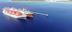 First-ever ship-to-ship transfer of LNG in the Bahamas First-ever ship-to-ship transfer of LNG in the Bahamas