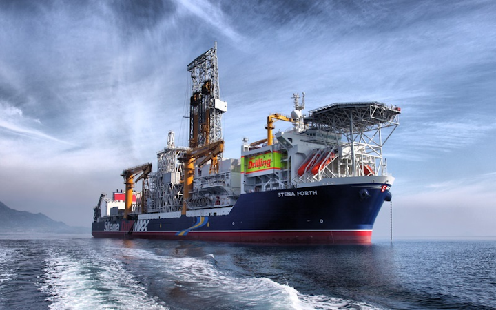 Stena Forth ultra-deepwater drillship