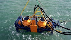 Rotech’s TRS1 cable-trenching tool Rotech’s TRS1 cable-trenching tool