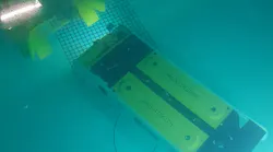 Sabertooth ROV/AUV in tank trials