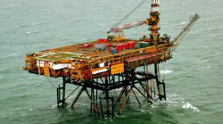 DP3 platform in the East Irish Sea