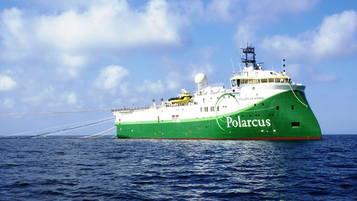Seismic vessel Polarcus Asima