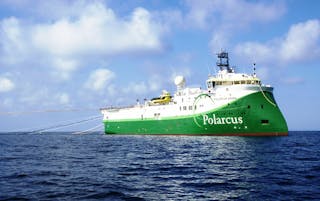 Seismic vessel Polarcus Asima