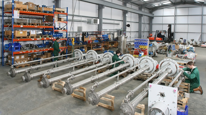 Amarinth VS4 pump assembly