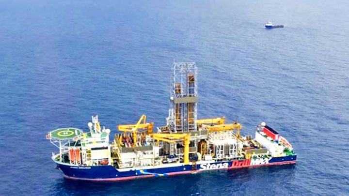 Drillship Stena DrillMAX offshore Israel