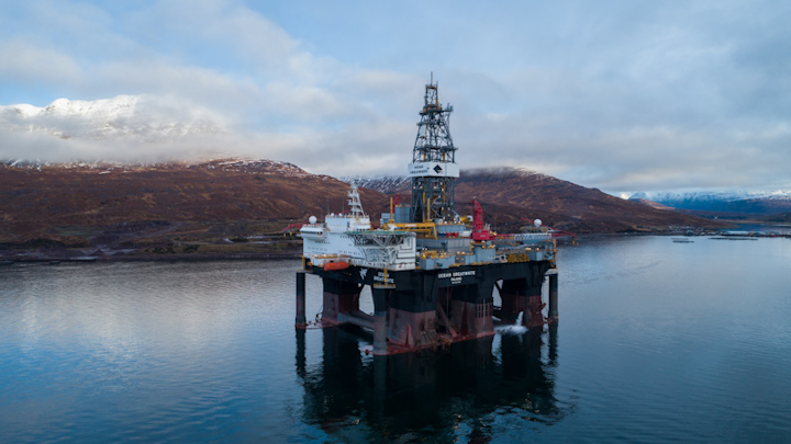 Diamond Offshore’s semisubmersible Ocean GreatWhite