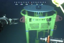 Sonardyne’s Sentry integrity monitoring sonar system in the US Gulf of Mexico Sonardyne’s Sentry integrity monitoring sonar system in the US Gulf of Mexico