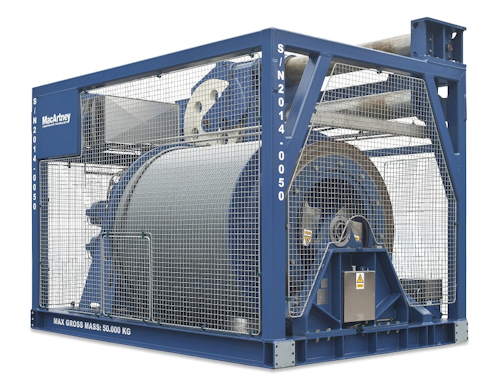 MacArtney’s MERMAC R40 AHC winch