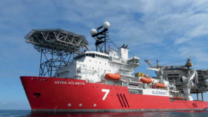 Subsea 7's diving support vessel Seven Atlantic